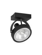 Nova Luce Thomas - opbouwspot - 6 x 19 x 14,5 cm - zwart