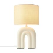 Nordlux Haze - tafellamp - Ø 24 x 42 cm - beige