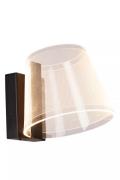 Lucide Korgis - wandlamp - 15 x 17,6 x 14,8 cm - 10W LED incl. - IP44 ...