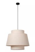 Lucide Tribute - hanglamp - Ø 60 x 180 cm - beige