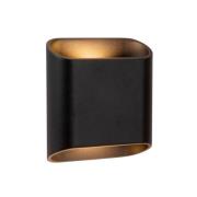 Lucide Atila - buiten wandlamp - 16 x 6,4 x 18 cm - 2 x 5W dimbare LED...