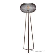 Vico 3 Leg Copper Twist - vloerlamp - 170 cm - koper