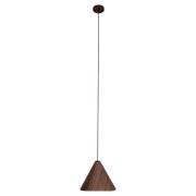 Maxlight Sakura - hanglamp - Ø 33,5 x 180 cm - donkerbruin