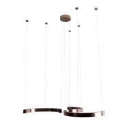 Maxlight Lotus - hanglamp - Ø 135 x 180 cm - 40W dimbare LED incl. - g...