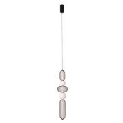 Maxlight Bora - hanglamp - Ø 22 x 240 cm - 28W LED incl. - zwart en go...