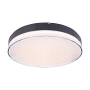 Maxlight Sekko - plafondlamp - Ø 48 x 8,6 cm - 54W LED incl. - zwart