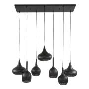 Vico Zip - hanglamp - 135 x 50 x 150 cm - zwart