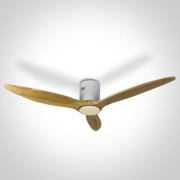 ONE Light White Body - plafondventilator met licht en afstandsbedienin...