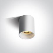 ONE Light Wall & Ceiling - opbouwspot 1L - Ø 6,8 x 9,5 cm -  wit