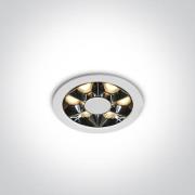 ONE Light Round Mirror Range - inbouwspot - Ø 89 mm, Ø 75 mm inbouwmaa...