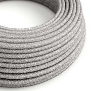 Creative Cables - textielsnoer - per 100 cm -  grijs