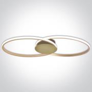 ONE Light Decorative - plafondverlichting - 71 x 6 cm - 40W dimbare LE...