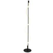 Searchlight Serpent - vloerlamp - Ø 23 x 141 cm - 20W dimbare LED incl...