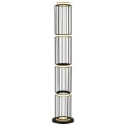 Searchlight Circolo - vloerlamp - Ø 22 x 117 cm - 35W LED incl. - zwar...