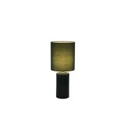 Searchlight Groove - tafellamp - Ø 22 x 51 cm - olijfgroen