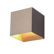 Artdelight Gymm - wandverlichting - 10 x 10 x 10 cm - champagne