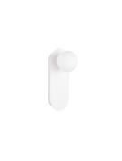 Nova Luce Blob - wandlamp - 12 x 30 x 13 cm - zandwit en opaalglas