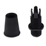 Creative Cables - snoeraanspanner - Ø 1,3 x 1,7 cm - zwart