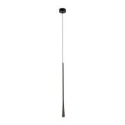 Faro Diana 600 - hanglamp - Ø 3,2 x 60 cm - 6W LED incl. - donkerbruin