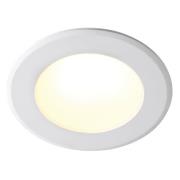 Nordlux Birla - inbouwspot - Ø 95 mm, Ø 70 mm inbouwmaat - 7W dimbare ...