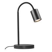 Nordlux Explore - tafellamp - 23,4 x 55,1 x 5,5 cm - zwart