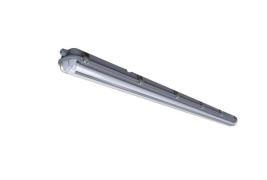 Nordlux Works LED Batten - 155,3 cm - 2x 24W LED incl. - IP65 - grijs