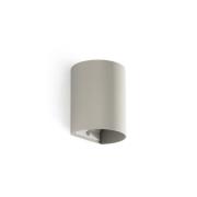Faro Sole - wandlamp - 8 x 10 x 6,5 cm - grijs