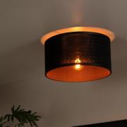 Lucide Tagalog - plafondlamp - Ø 40 x 20 cm - zwart