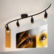 Lucide Caro - opbouwspot -78 x 9 x 13 cm - zwart