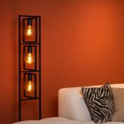 Lucide Luuk - staanlamp - 26 x 34 x 145 cm - zwart