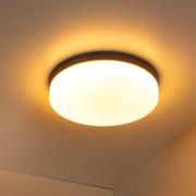 Lucide Biskit - plafondlamp met bewegingssensor - Ø 34,5 x 7,5 cm - 24...